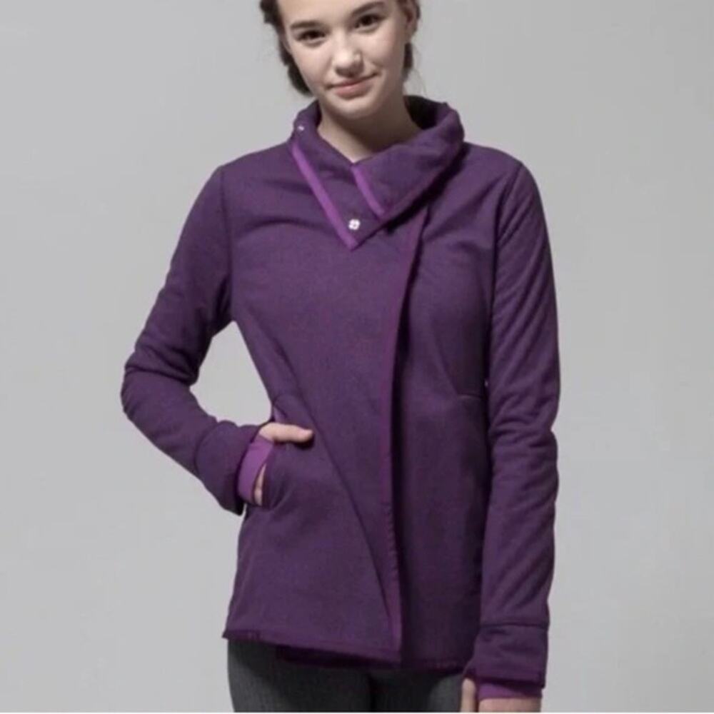 IVIVVA LULULEMON Wrap Around Jacket 14